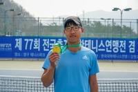 박용준·오은지, 춘계대학테니스연맹전 남녀 단식 정상