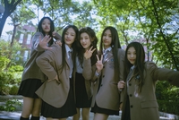 ‘애플 강남’에 뜬 뉴진스 “솔직한 이야기=우리 음악의 힘”[SS현장]