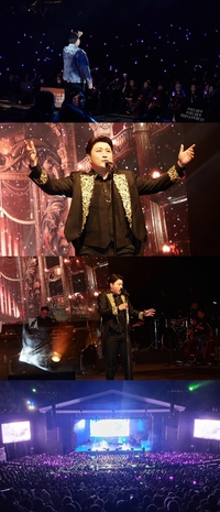 김호중, 美도 물들였다… ‘더 그릭 시어터’ 콘서트 성료