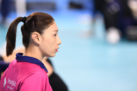 [포토]4차전 앞둔 김연경, 오늘은 끝낸다!