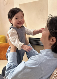 신다은, 붕어빵 아들 보며 웃음 ‘빵’..♥임성빈을 낳았네