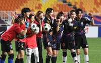 [포토]‘골 때리는 그녀들’, 한국 여자축구 파이팅!