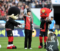 [포토] 상암벌 찾은 임영웅 ‘FC서울 화이팅’