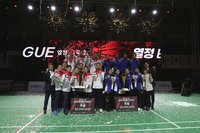 ‘국가대표 군단’ 상무에 무너진 요넥스, 2연패 무산 [열정코리아 배드민턴리그]