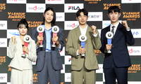 [포토]V-리그 시상식, 남녀 MVP-신인선수상의 주인공들!