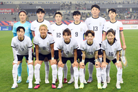 [포토]잠비아와 2차 평가전 나서는 한국 여자축구대표팀