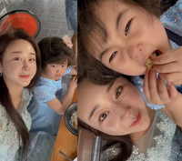 함소원, ‘이혼 번복’ 후 딸과 행복한 일상