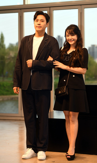 [포토] 뮤지컬 배우 손준호, 김소현 ‘사랑스럽게’
