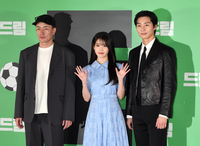 [포토]영화 ‘드림’의 이병헌 감독-아이유-박서준