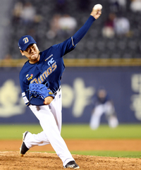 [포토] 김태현 '역투'