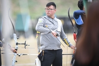 김우진-임시현, 남녀부 1위로 항저우행…기보배는 아겜 진출 무산