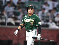 [포토] 삼진 추신수 '유인구에 당했어'