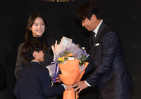 [포토]자녀들의 축하를 받는 이동국