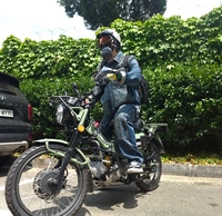 이시언, 호주 워킹 홀리데이 가더니.. 새로 산 H사 바이크 자랑