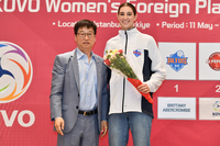 “스피드 배구에 적합”...‘1순위’ IBK의 파격 선택, ‘왼손잡이’ 아베크롬비