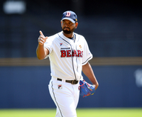 ‘두 아들 앞에서’ 알칸타라, 6이닝 9K 무실점 호투 [SS잠실in]