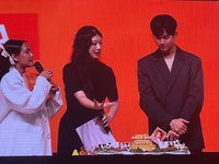 “김수현 왔다” 인도네시아 들썩, 3500명 운집한 자카르타 팬미팅 현장