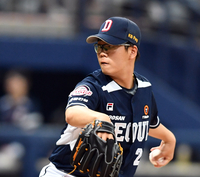 [포토]‘7회말 책임지겠습니다’ 이병헌