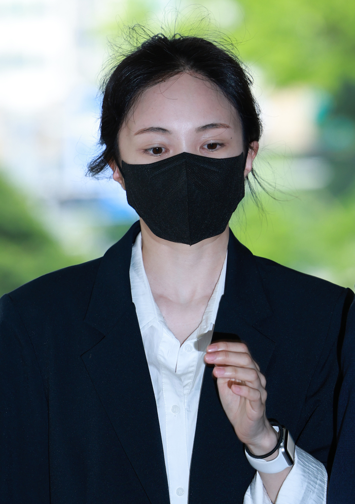 필로폰 투약 혐의, 서민재 영장 심사 출석