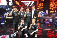 T1, 젠지 꺾고 상위조 1라운드 직행..정규 리그 ‘복수’ 성공[SS상암in]