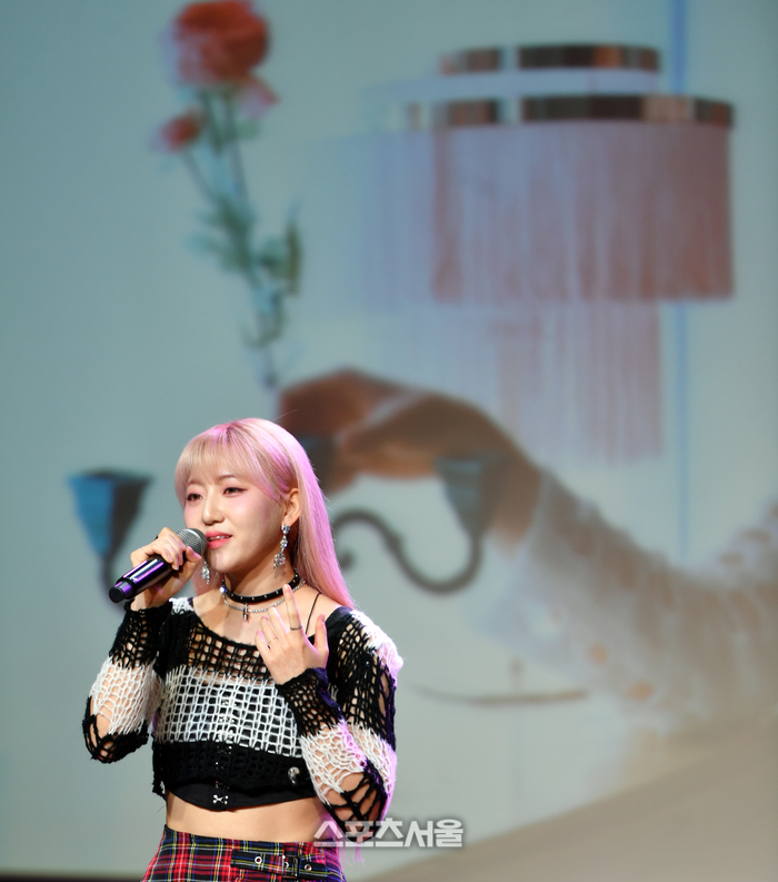 [포토]경서 ‘첫 미니앨범 다양한 음악 선보이고 싶었다!’
