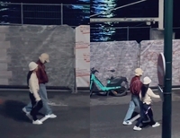 뷔·제니 센강 데이트 영상공개 佛언론인 “뷔와 제니 확실히 봤다”