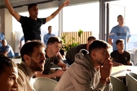 EPL 3연패는 그라운드 아닌 훈련장에서…맨시티, 아스널 경기 관전→우승 ‘대환호’