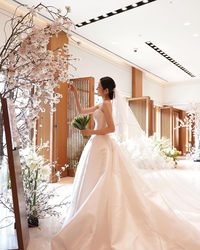 ‘억대 사업가♥’ 박지현 결혼식 사진 공개...“좋은 봄날에”