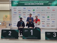 창원 장애인사격월드컵 1일차, 금메달 3개 포함 메달 5개 획득