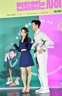 [포토]‘지금은 쌈’ 이지훈과 한승연