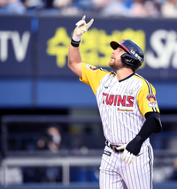 [포토] 오스틴, 홈런 세리머니