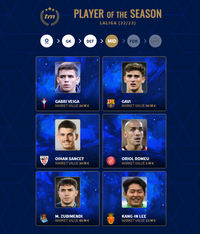 연일 주가 상승 이강인, 라리가 베스트 MF 후보(트랜스퍼마크트)