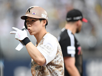 [포토]추격 득점 기회 만드는 키움 김혜성