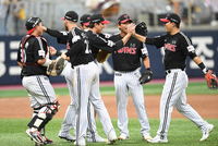 [포토]키움 잡은 LG, 3연패 탈출이다!