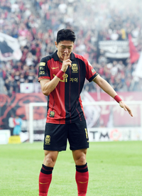[포토]선제골에 세리머니 하는 FC서울 황의조