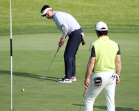 [포토]퍼팅하는 대전 이민성 감독