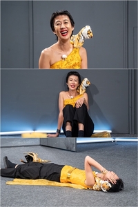 홍진경, 방송 중 울먹 “집에 가고 싶어요” 바닥에 누워.. 무슨 일? (홍김동전)