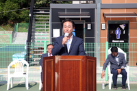 [포토]신영재 홍천군수, 제6회 홍천군 무궁화배 전국 동호인 테니스대회 참석