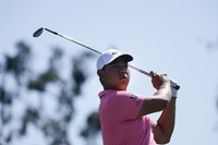 김주형, US오픈 9홀 최소타 타이..메이저 첫 톱10 노려