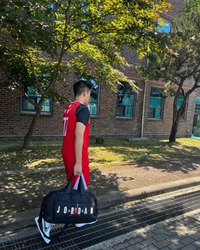 정시아♥백도빈 子, 15세 맞아? 농구선수 뺨치는 우월 기럭지