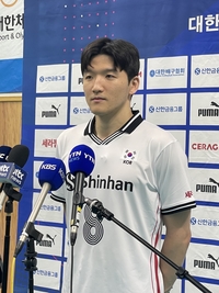 태극마크의 소중함 깨달은 정지석 “부상 당하는 한이 있더라도 악착 같이 하겠다…후배들 VNL 경험했으면”[현장인터뷰]