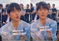 ‘케이티♥’ 송중기, 득남 후 첫 근황 ‘한국을 대표하는 소년미는 여전하네’