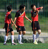 [포토]강경여중 최다연의 선제골 세리머니