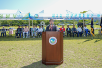 [포토]서흥원 양구군수, 제3회 양구군 협회장기 파크골프대회 개회식 참석