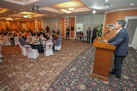 [포토]서흥원 양구군수, 제13회 강원특별자치도 교직원 배드민턴 대회 환영 만찬 참석