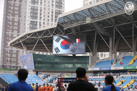 6.25 참전용사 시축에 참전국 국기, 팝페라 그룹의 애국가…‘의미’로 가득했던 인천 홈 경기[현장메모]