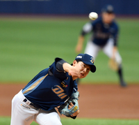 [포토]‘키움 안우진과 맞대결’ NC 이준호