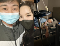 장영란 딸, 폐렴증세 고열로 父한창 병원 입원..“아프지마 내새끼”