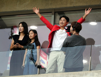 [포토] 이천수 '여자월드컵대표팀 응원합니다'