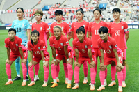 [포토] 아이티와 평가전 나서는 여자축구대표팀